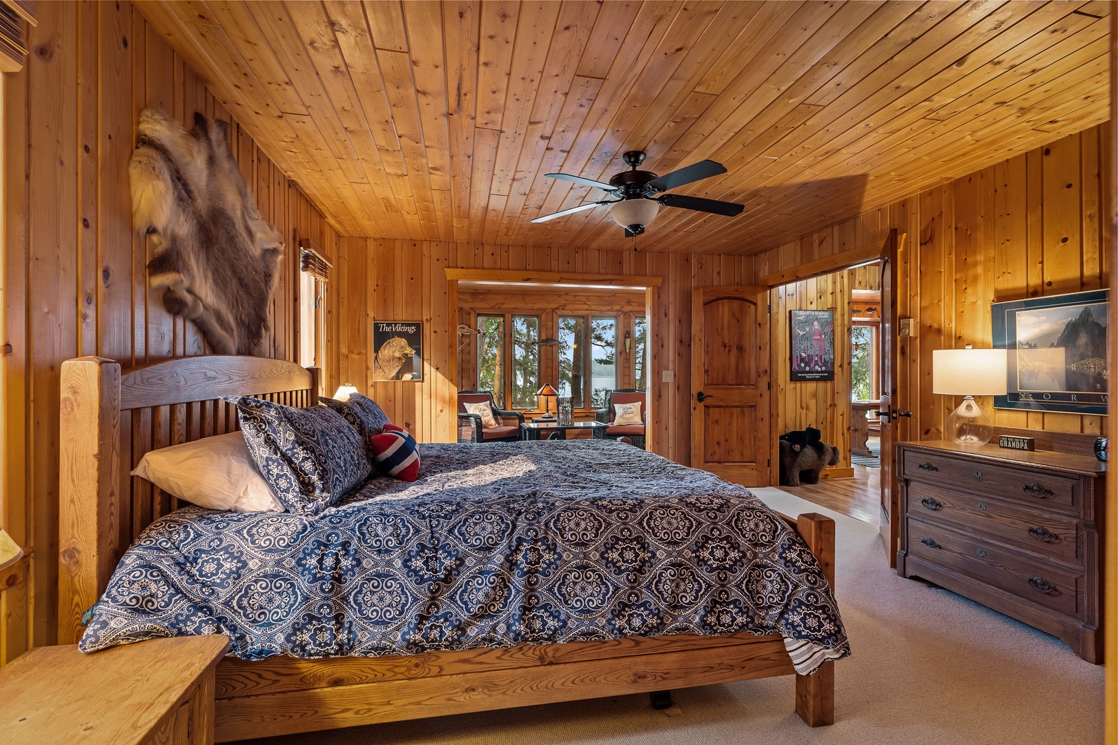 Primary Bedroom with attached Sunroom