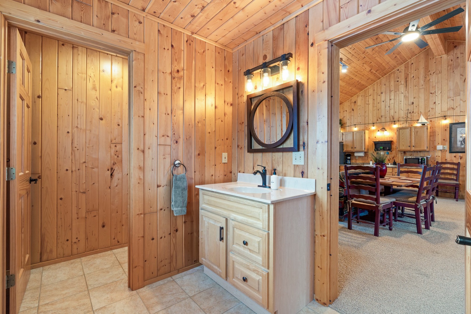 Private Bath in Bonus Room