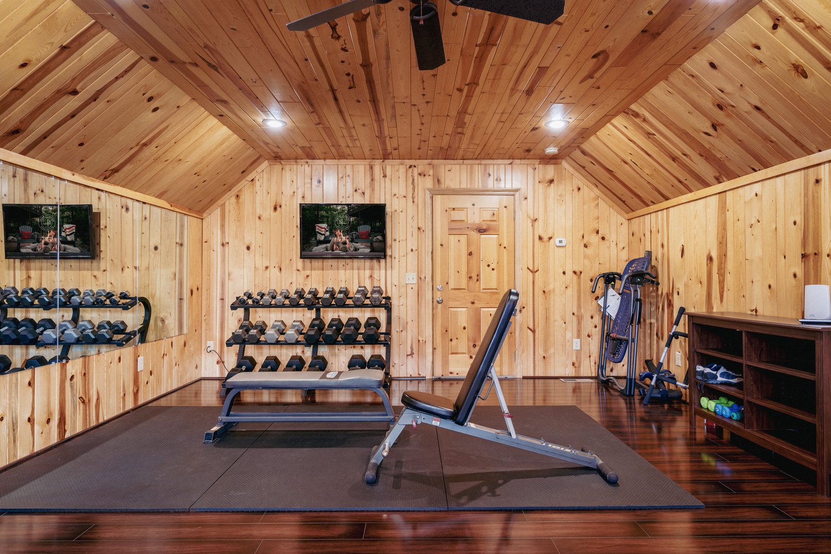 Workout Room in Garage Loft
