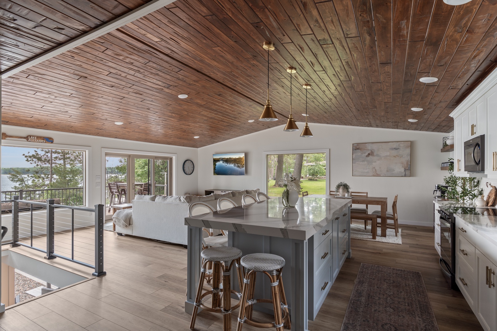 Kitchen Area- Open Floor Plan