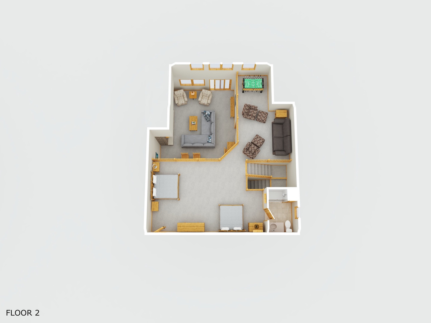 Upper Level Floor-plan