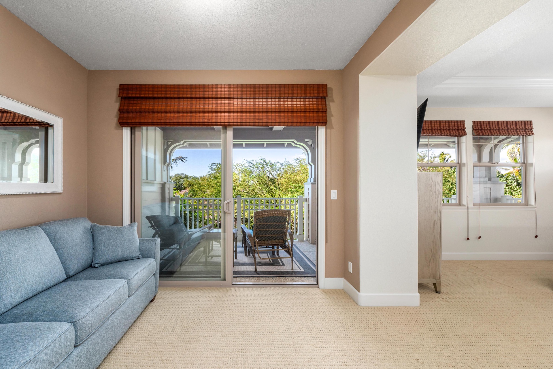 Primary bedroom has its own living space