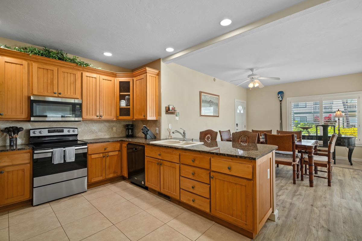 Your perfect space for cooking up vacation memories and gathering over home-cooked meals.