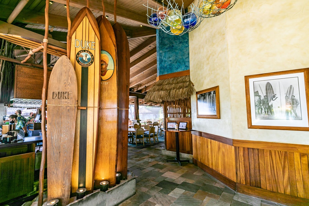 Step into a slice of surfing history at this iconic beachside restaurant.