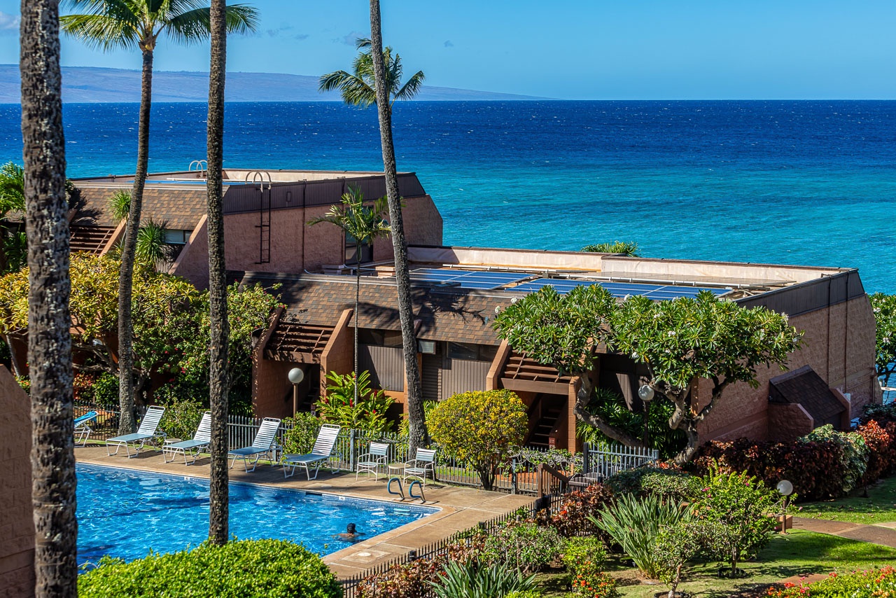Stunning oceanfront property just steps from the sparkling Pacific.