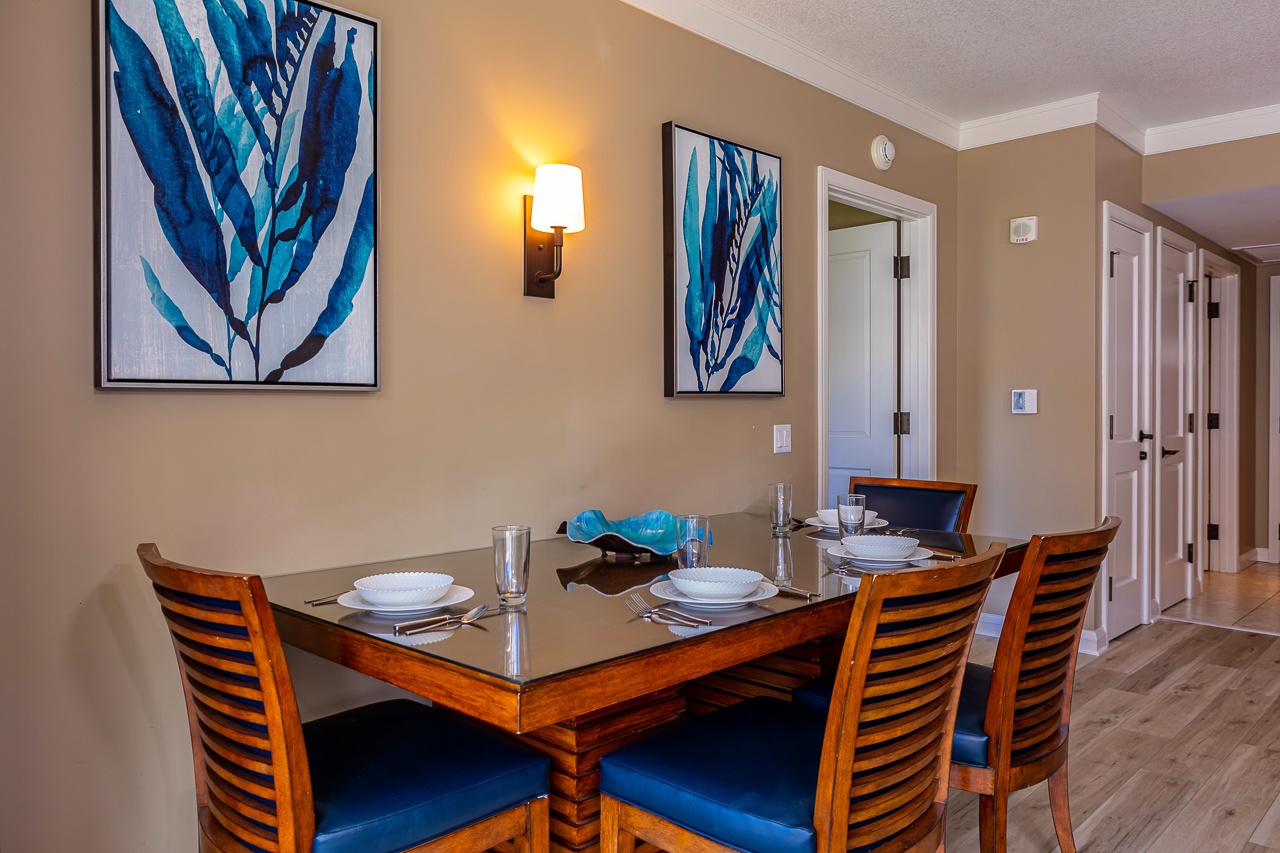 Gather around your beautifully set dining table, where meals become memorable moments.