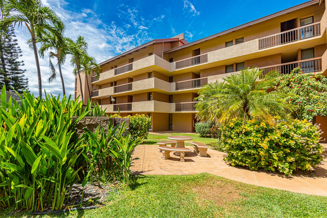 Savor your favorite dishes in a lush resort setting