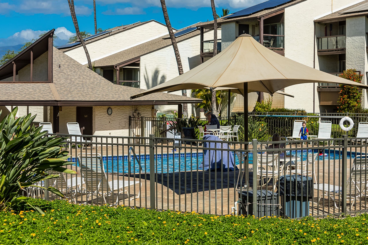 Easygoing afternoons by the crystal clear pool