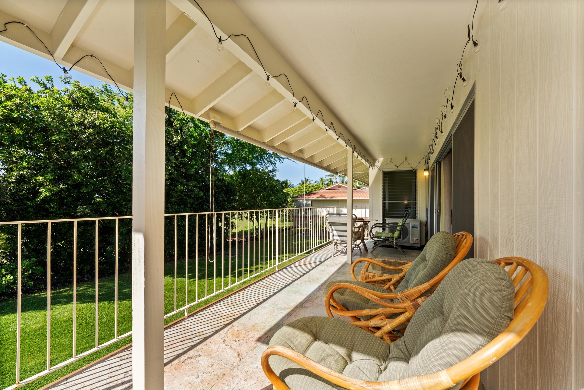 Relax on the lanai and enjoy the sun