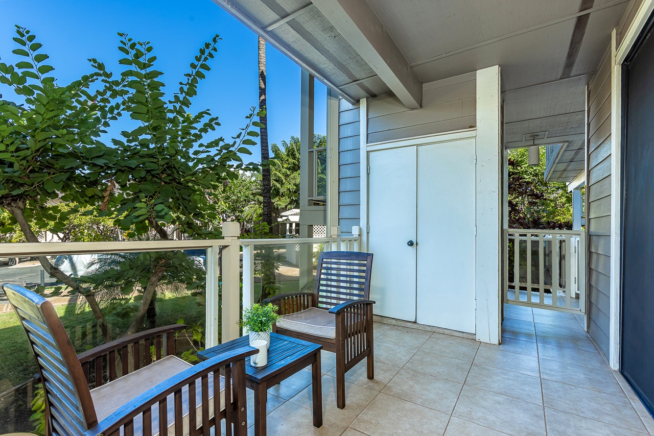 Tropical hideaway filled with calm island energy