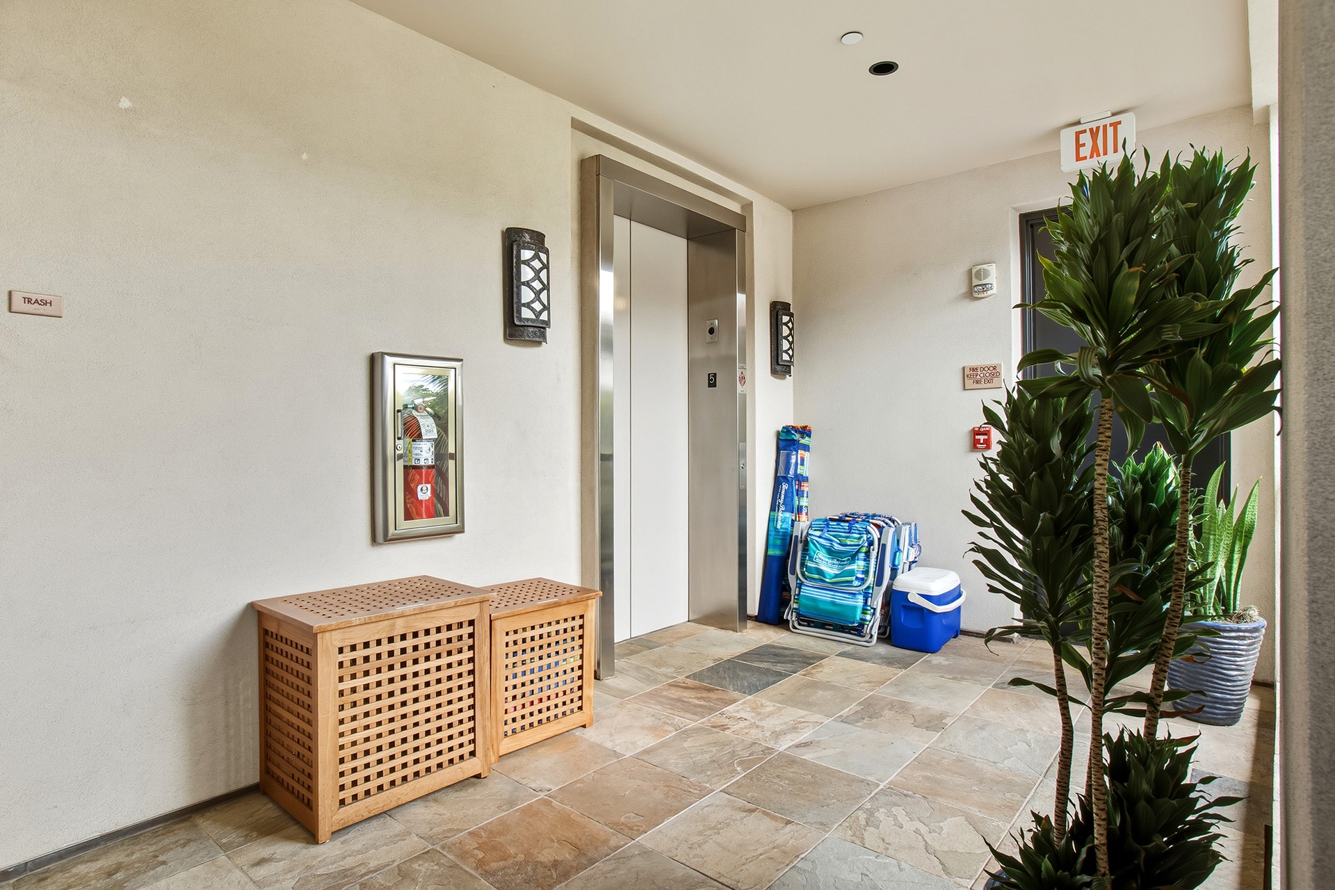 Private and secure access to your top-floor retreat