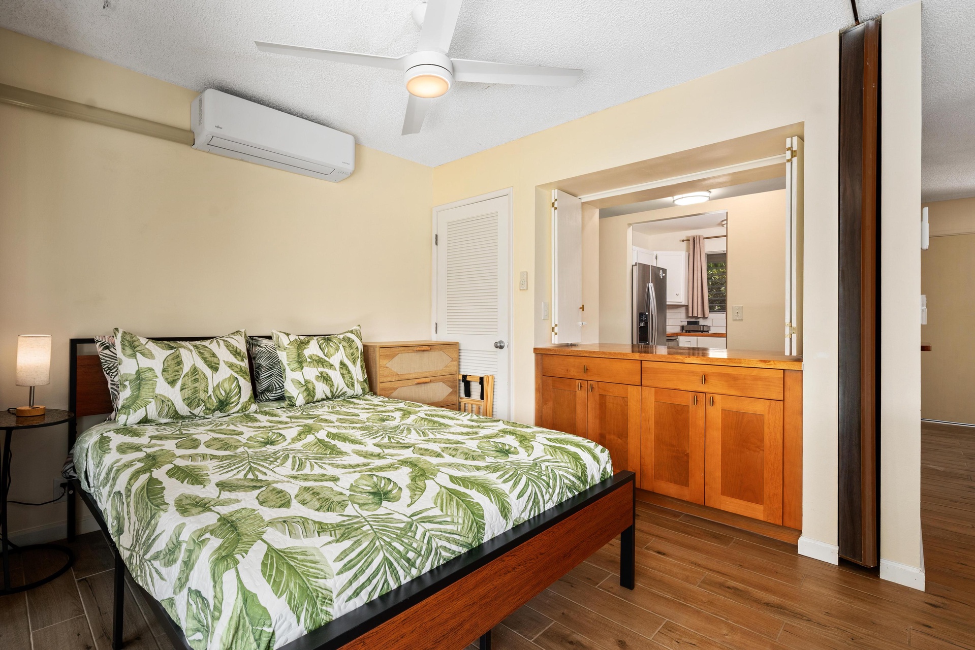 Cool off in the air conditioned rooms