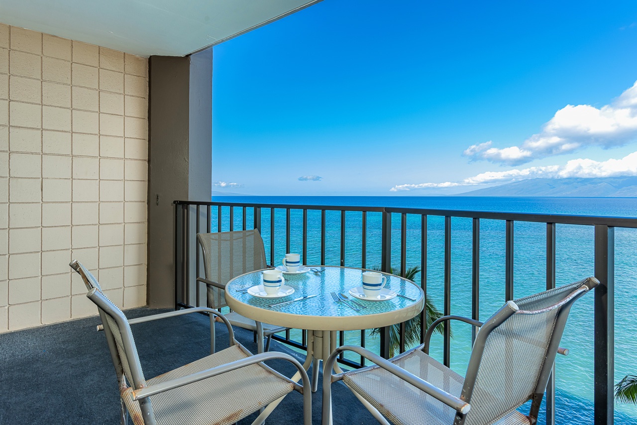 Sip and unwind on a lanai wrapped in island light