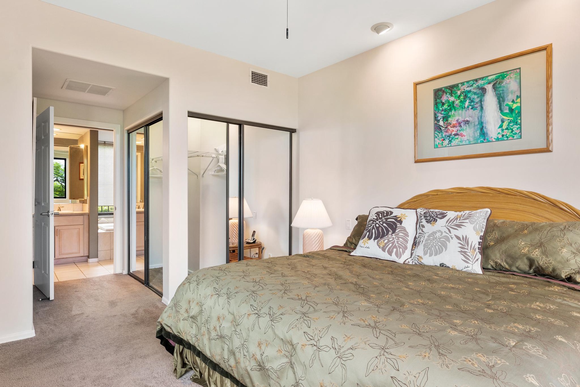 Primary suite comfort with space to truly unwind