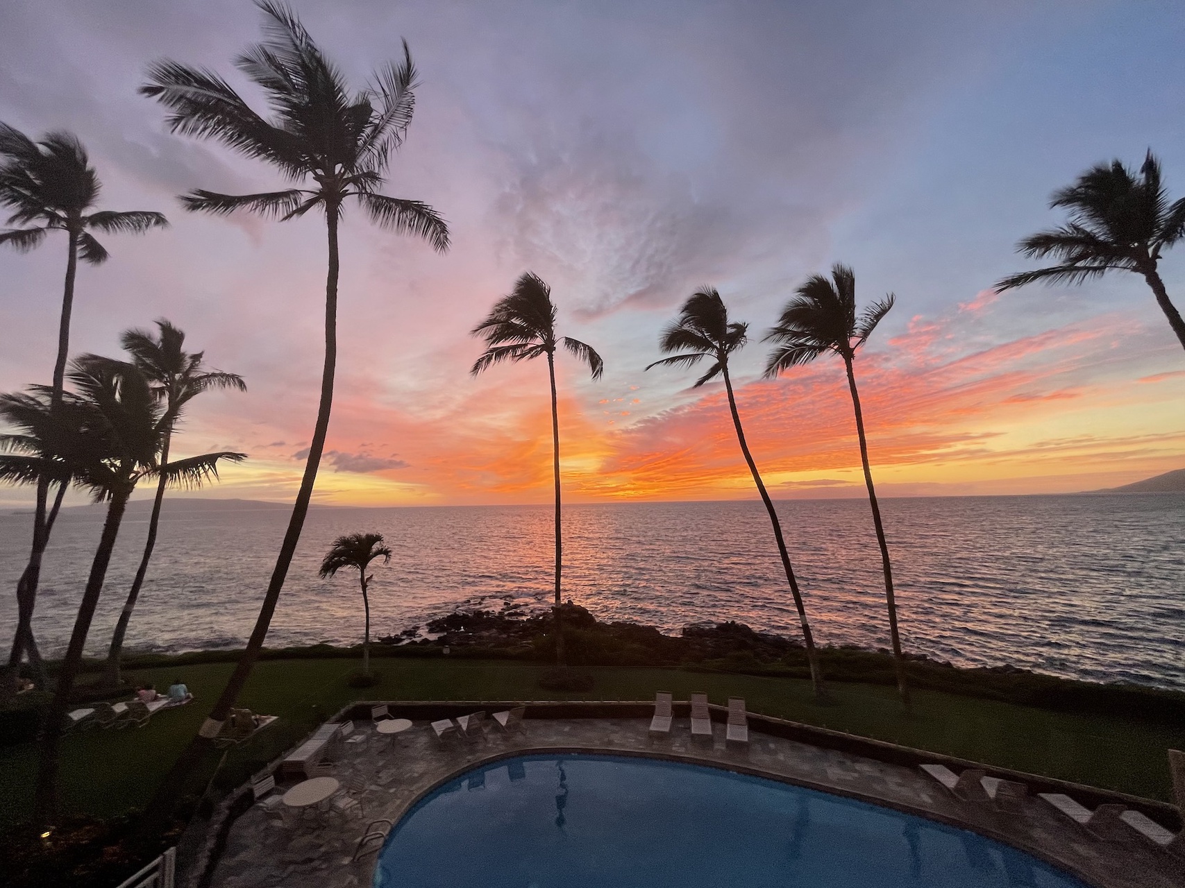 Sunsets in Maui are a must! You can see them from your lanai!