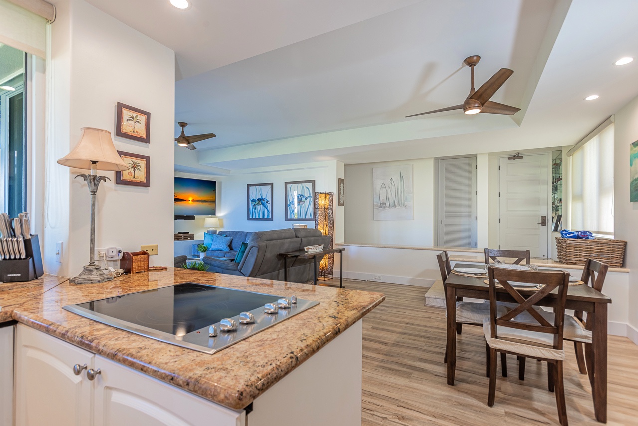 A light filled dining area made for shared meals