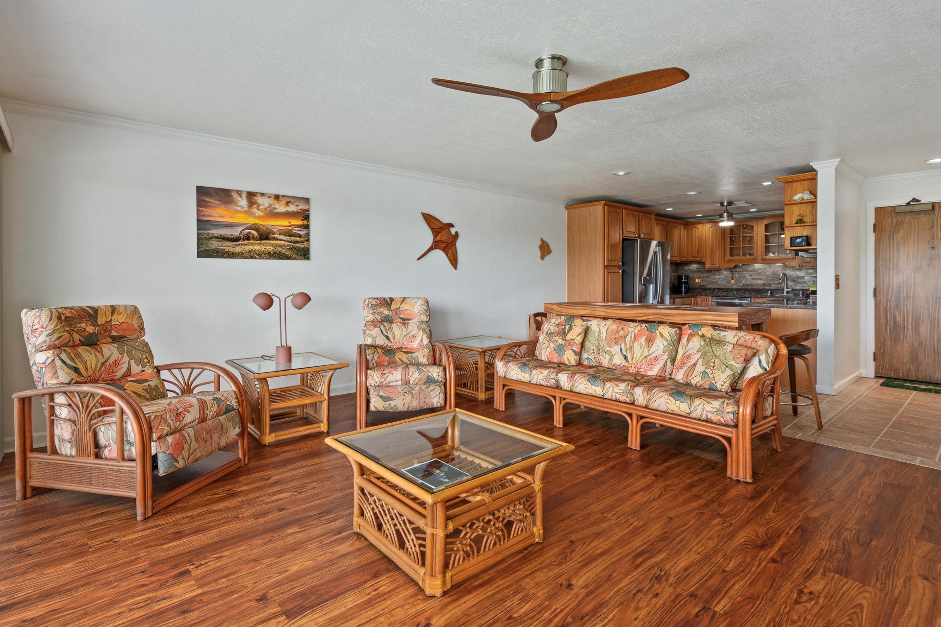 Open concept living space