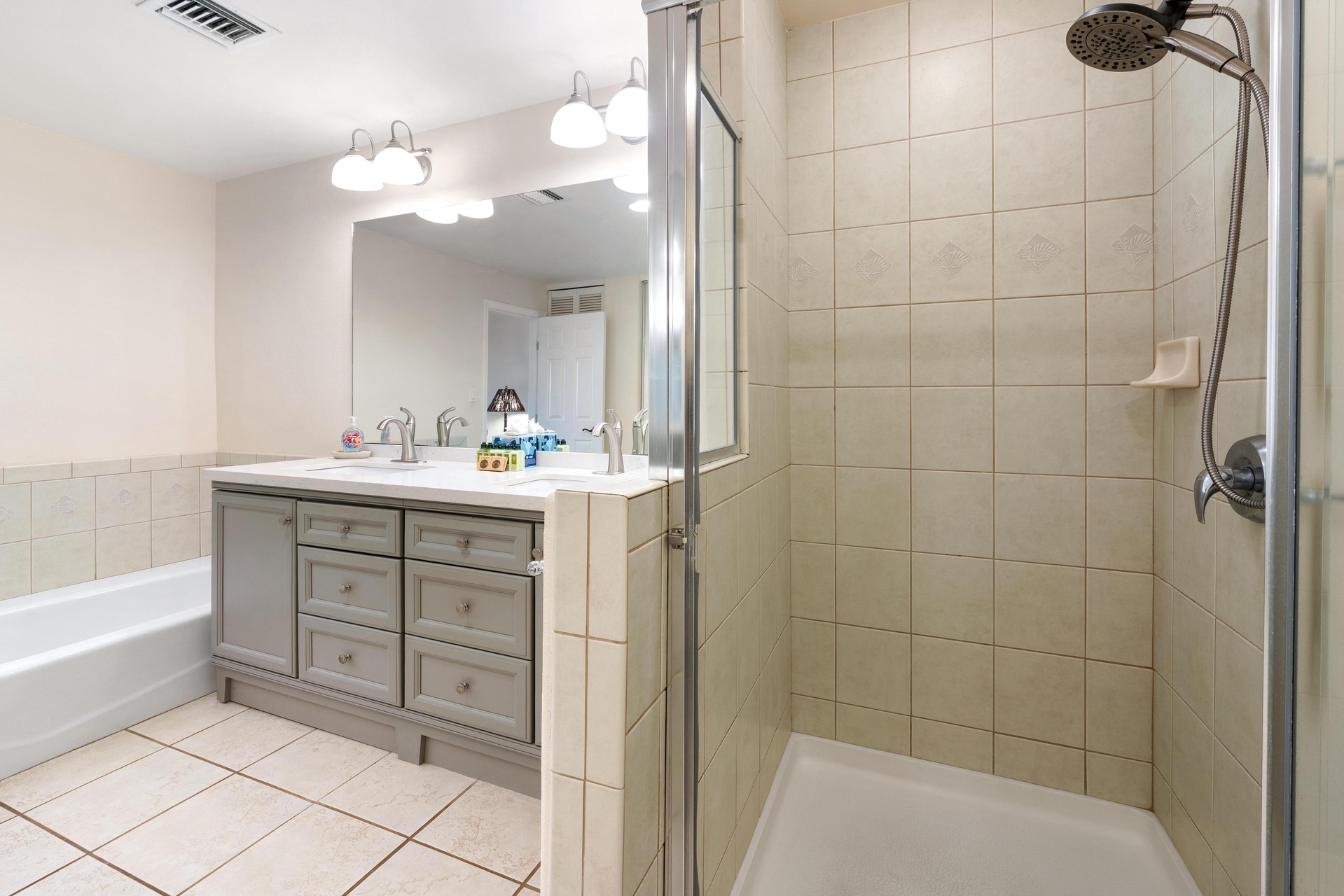 Walk in shower