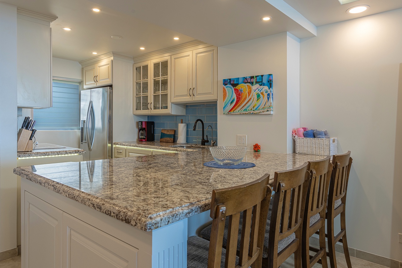 Sleek, modern kitchen with everything you need