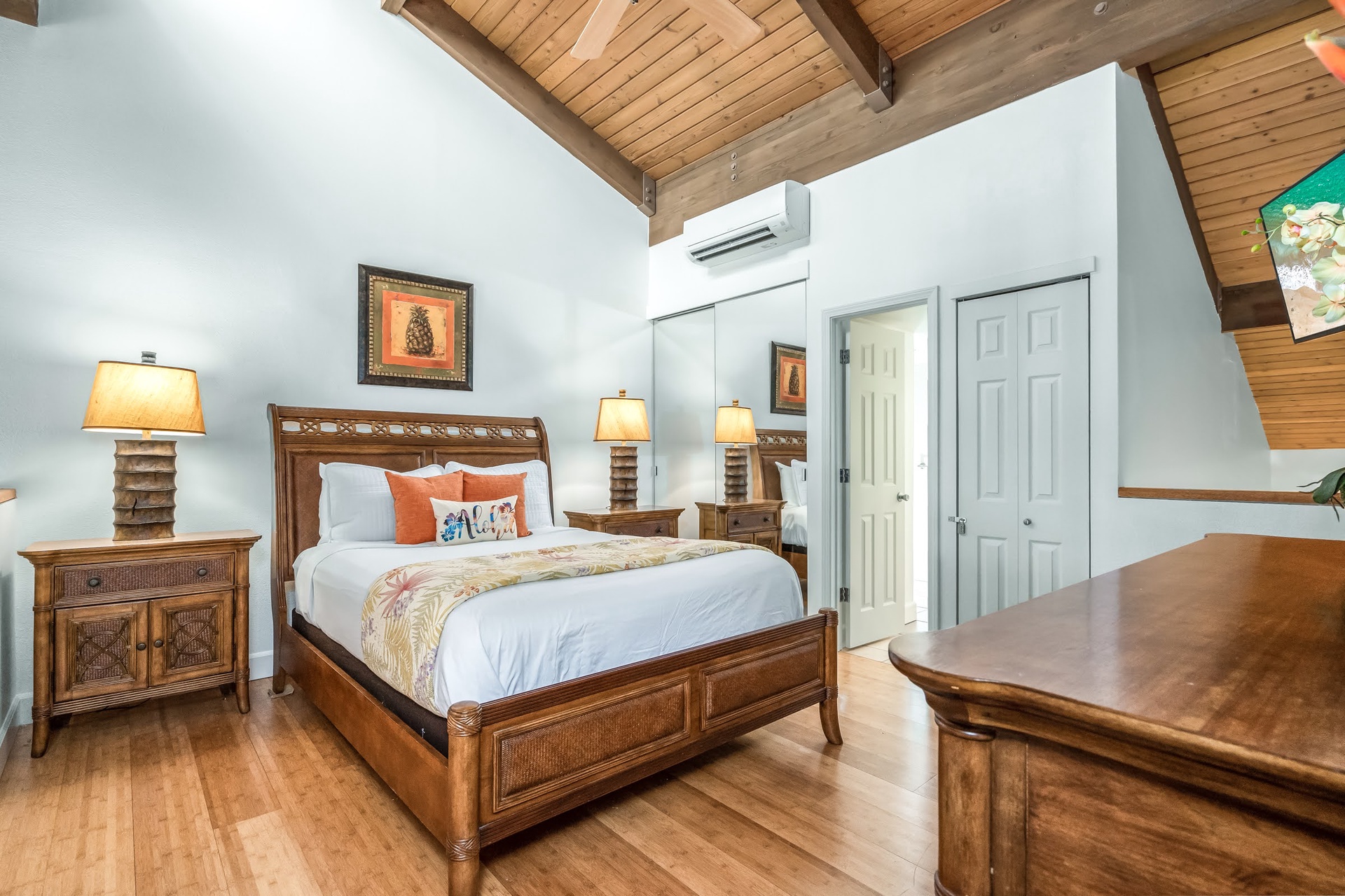 Relax and enjoy the private loft bedroom