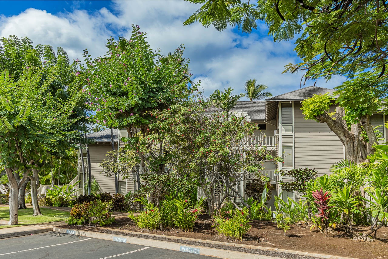 Assigned free parking with visitor parking as well