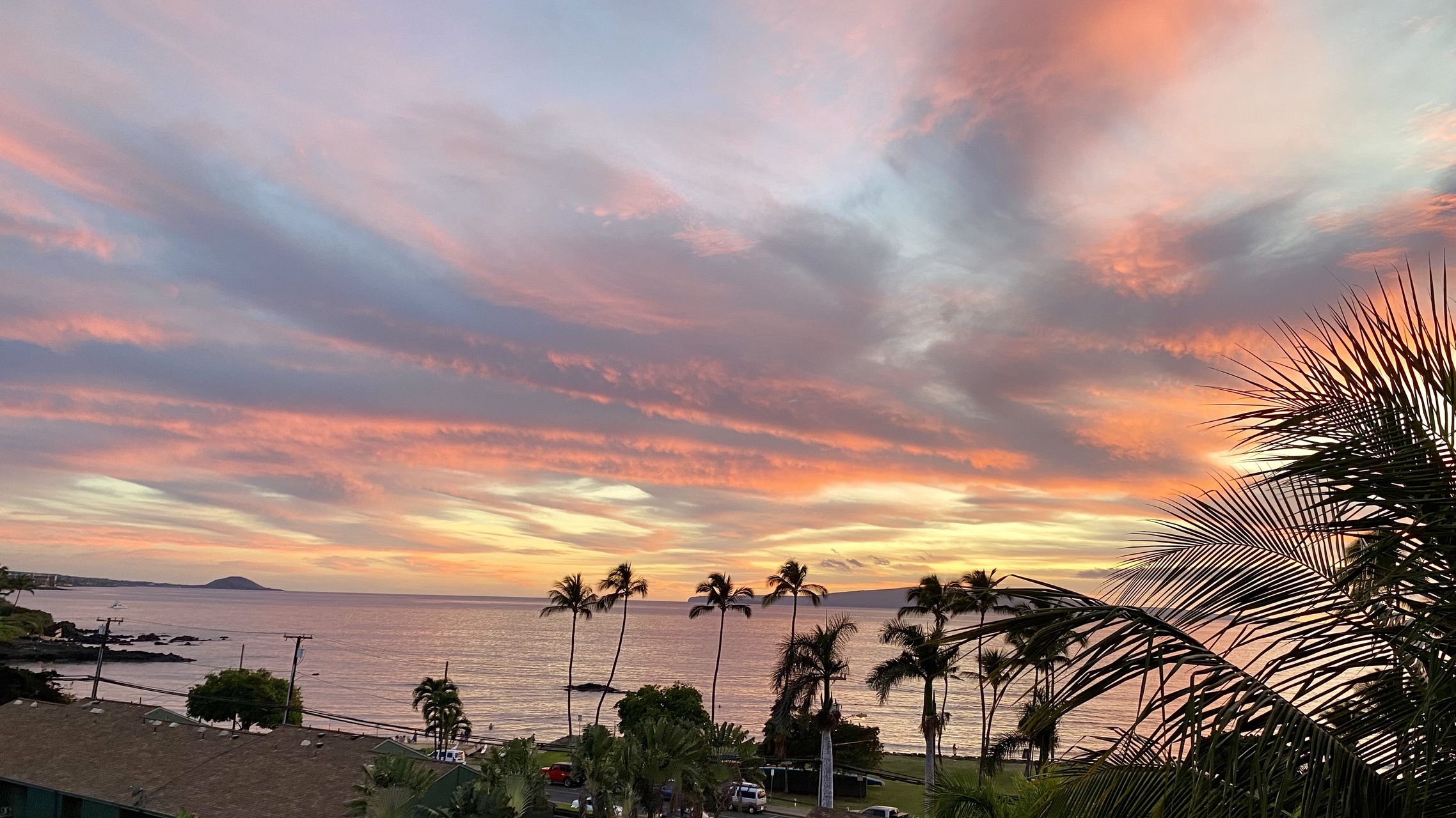 Beautiful sunset views from patio
