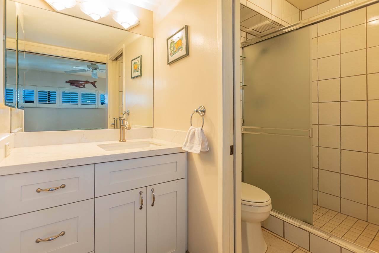 Fresh white design for a simple island refresh