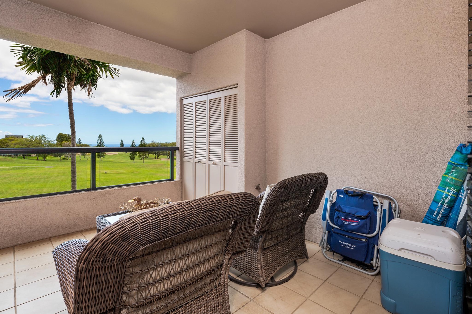 Beach chairs provided for your favorite beach outings
