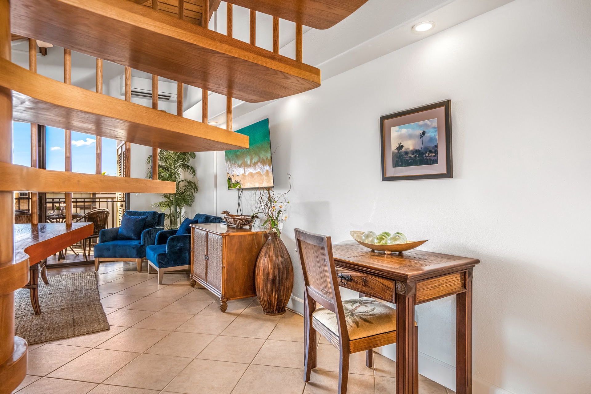 Enjoy the cozy nooks for relaxation and comfort. 