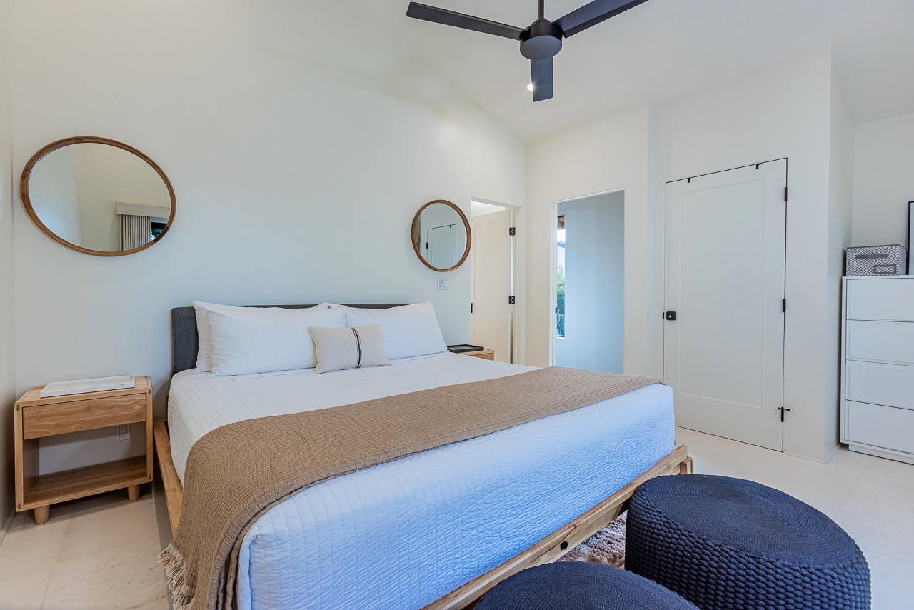 The entire upper level dedicated to a tranquil primary retreat