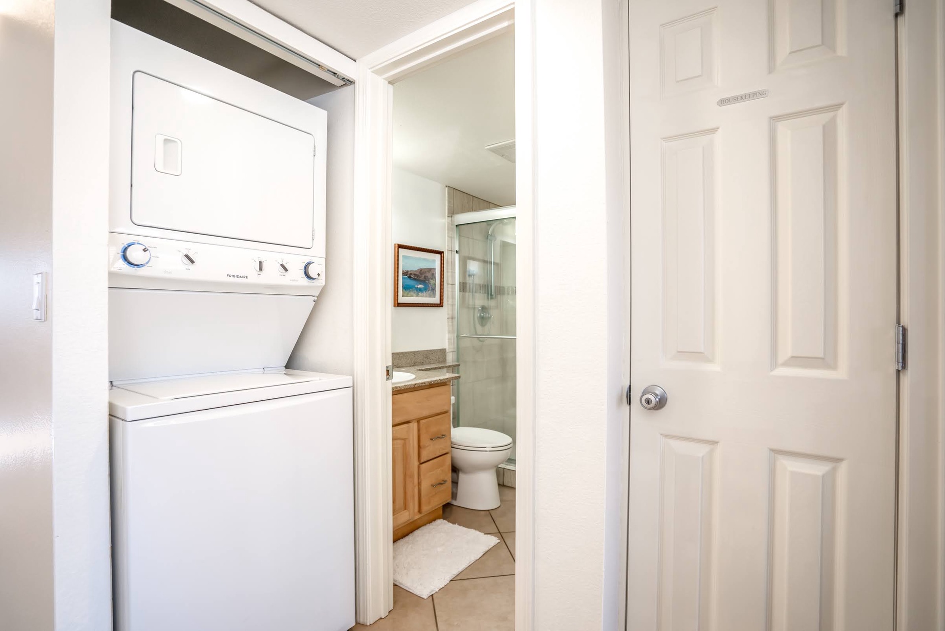 For your convenience in unit washer and dryer. 