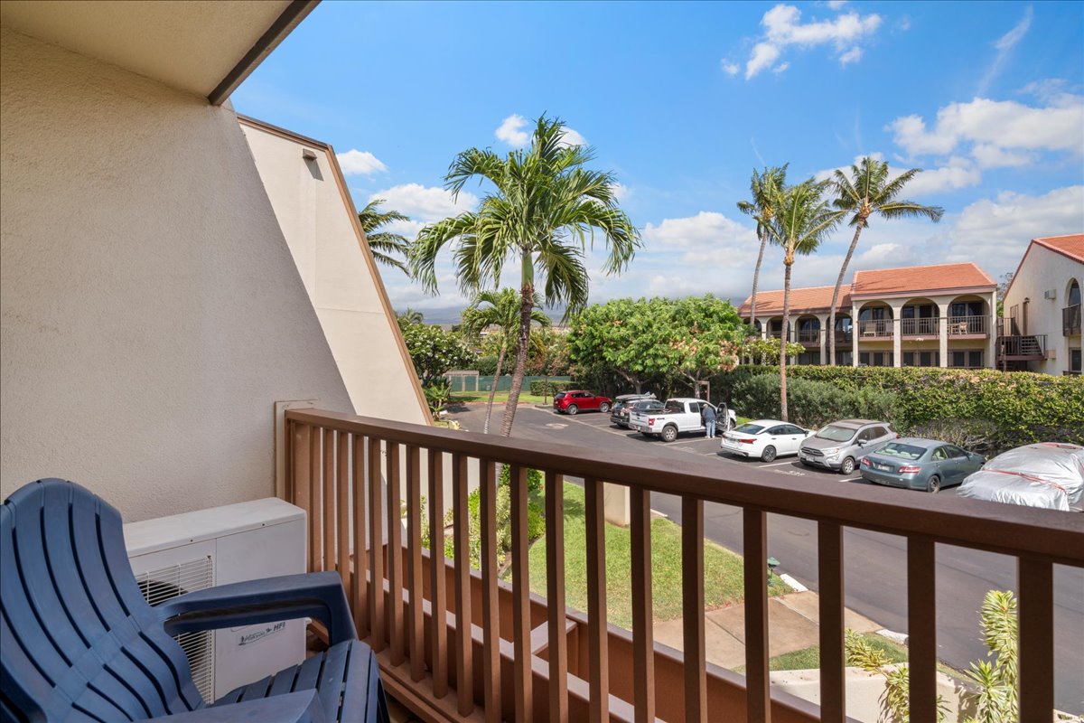 Enjoy the guest bedroom's private lanai.