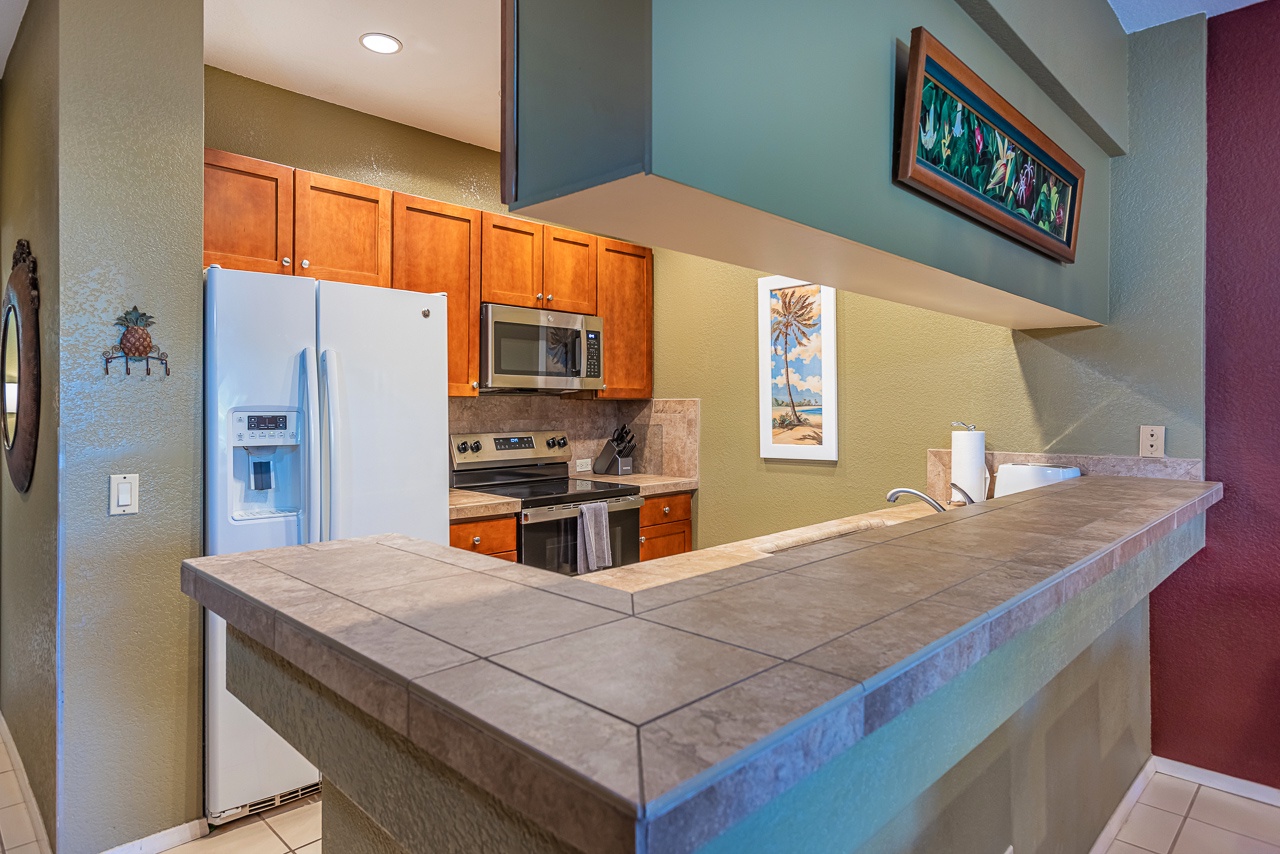 Island comfort meets everyday cooking essentials