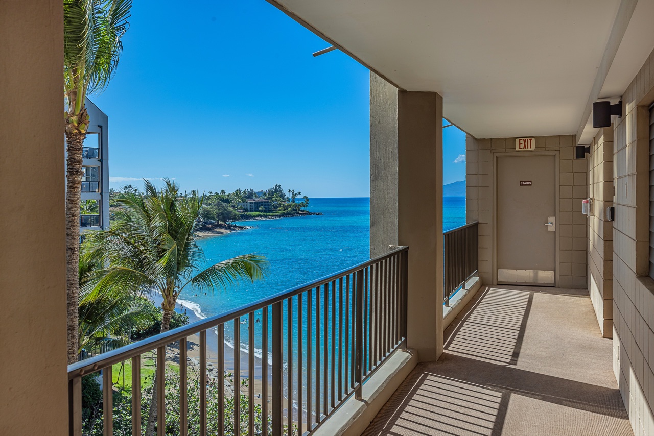 Soft coastal light welcomes you right outside your door