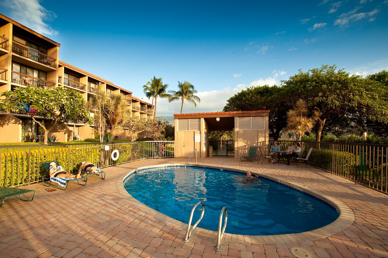 Resort pools with plenty of room for sun and splash