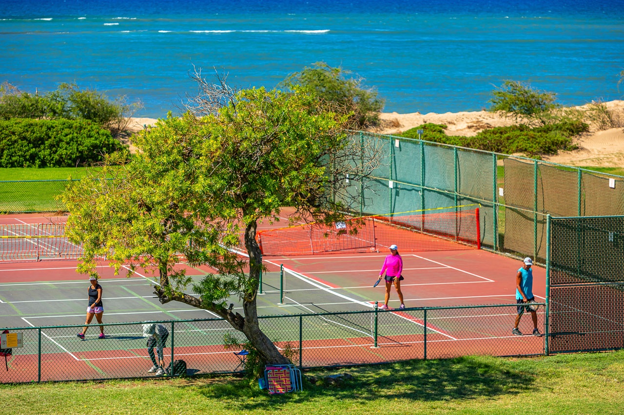 Friendly game of tennis to add to your day