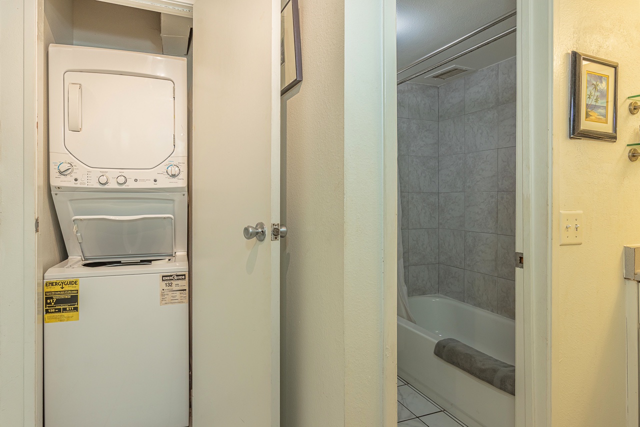 Keep island adventures mess-free with your own laundry