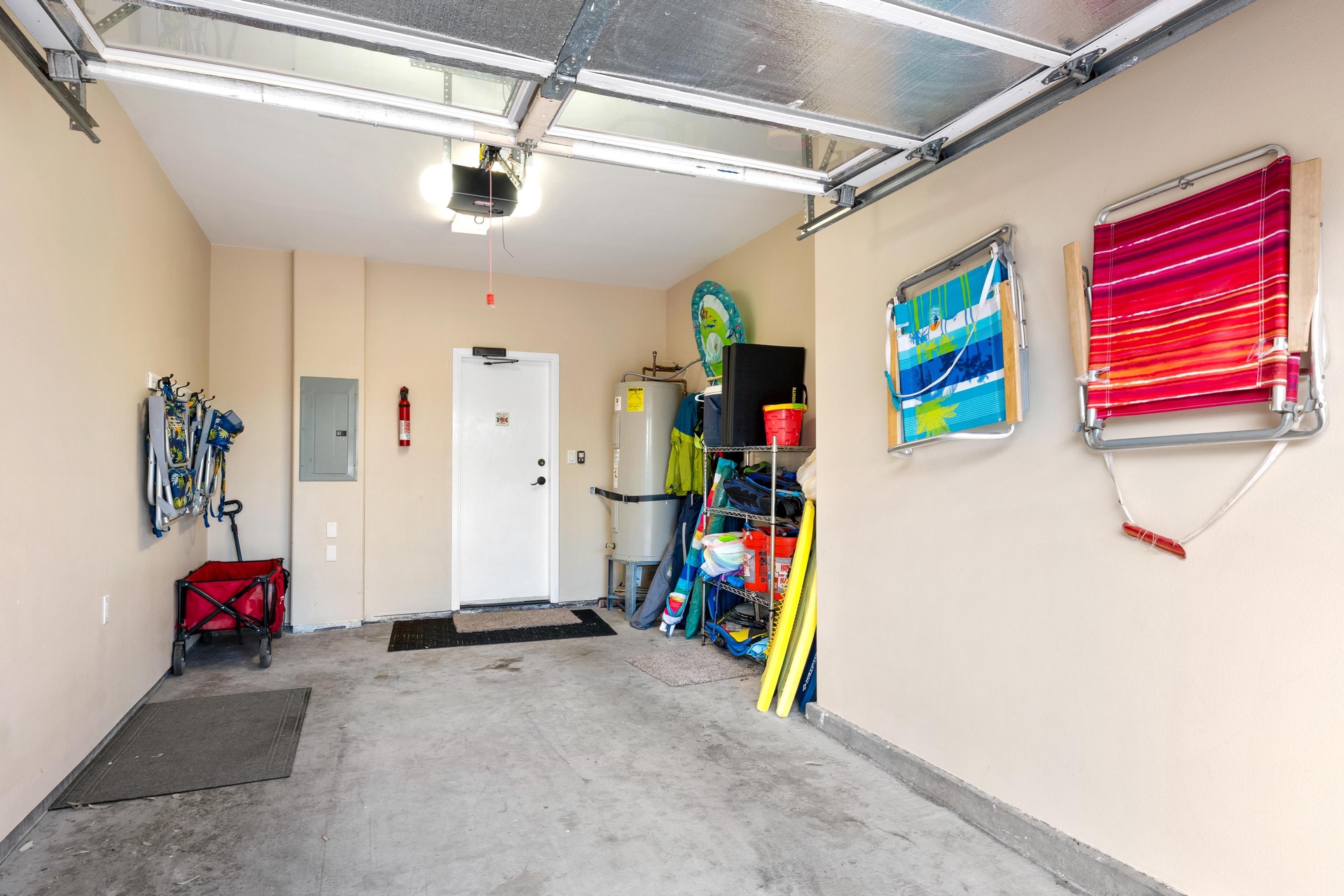 Park your vehicle in the garage