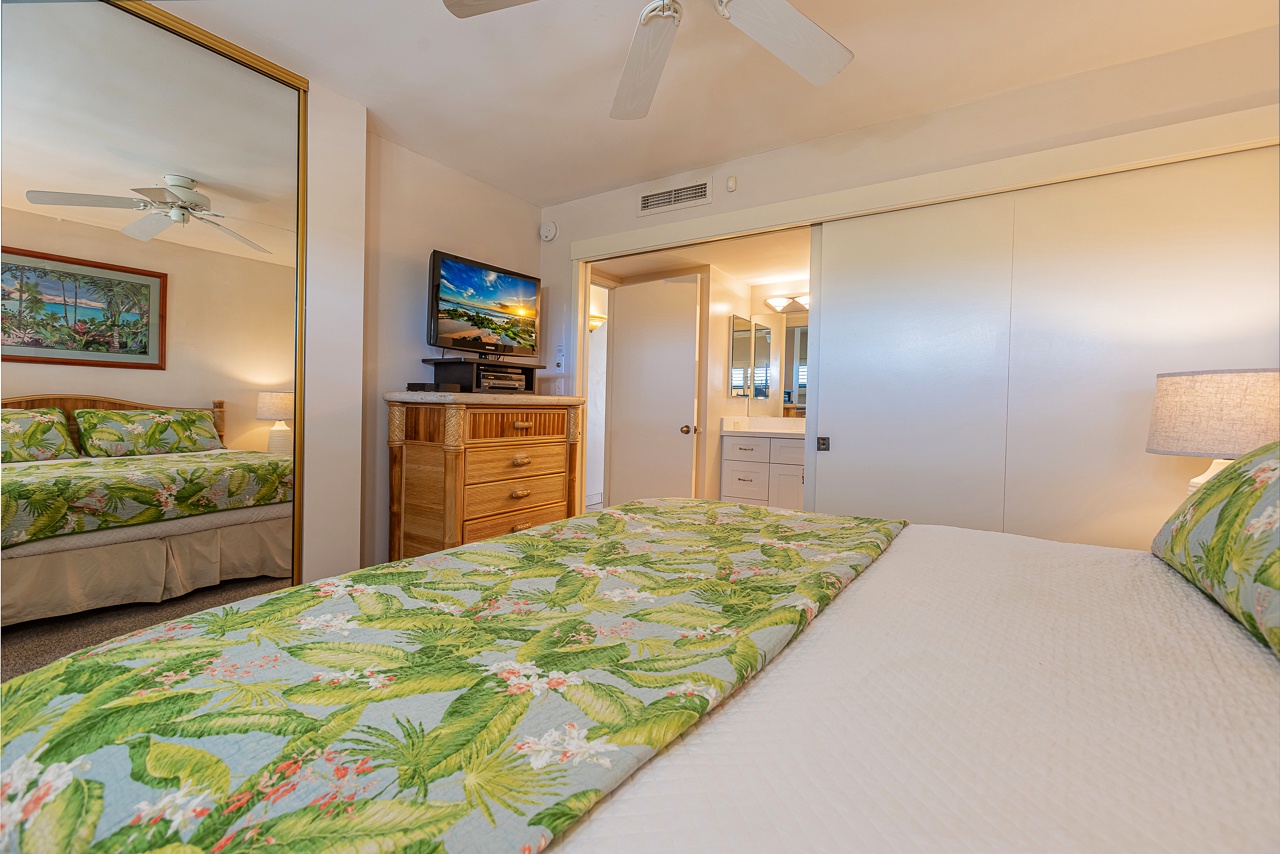 Unwind with a movie before drifting off to waves