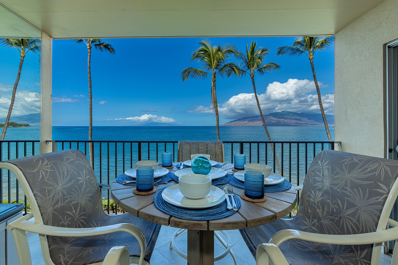 Unbeatable oceanfront location with postcard-perfect sunsets