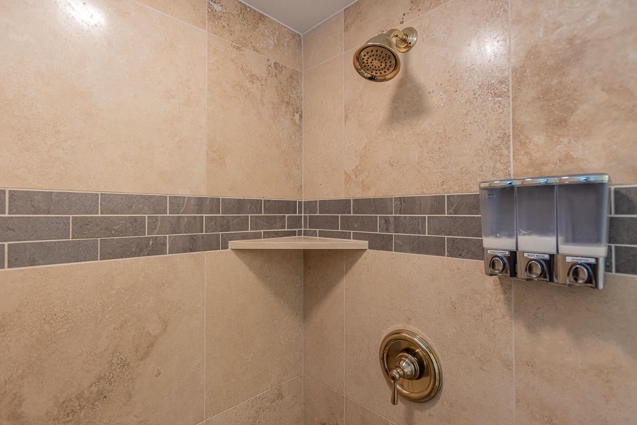 Tile shower