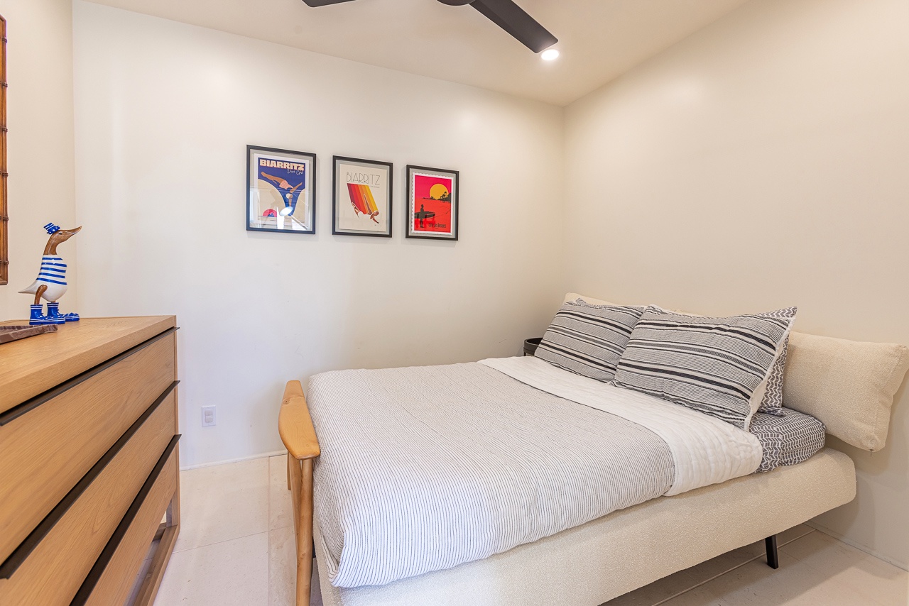 A cozy bonus sleeping space designed for comfort and rest