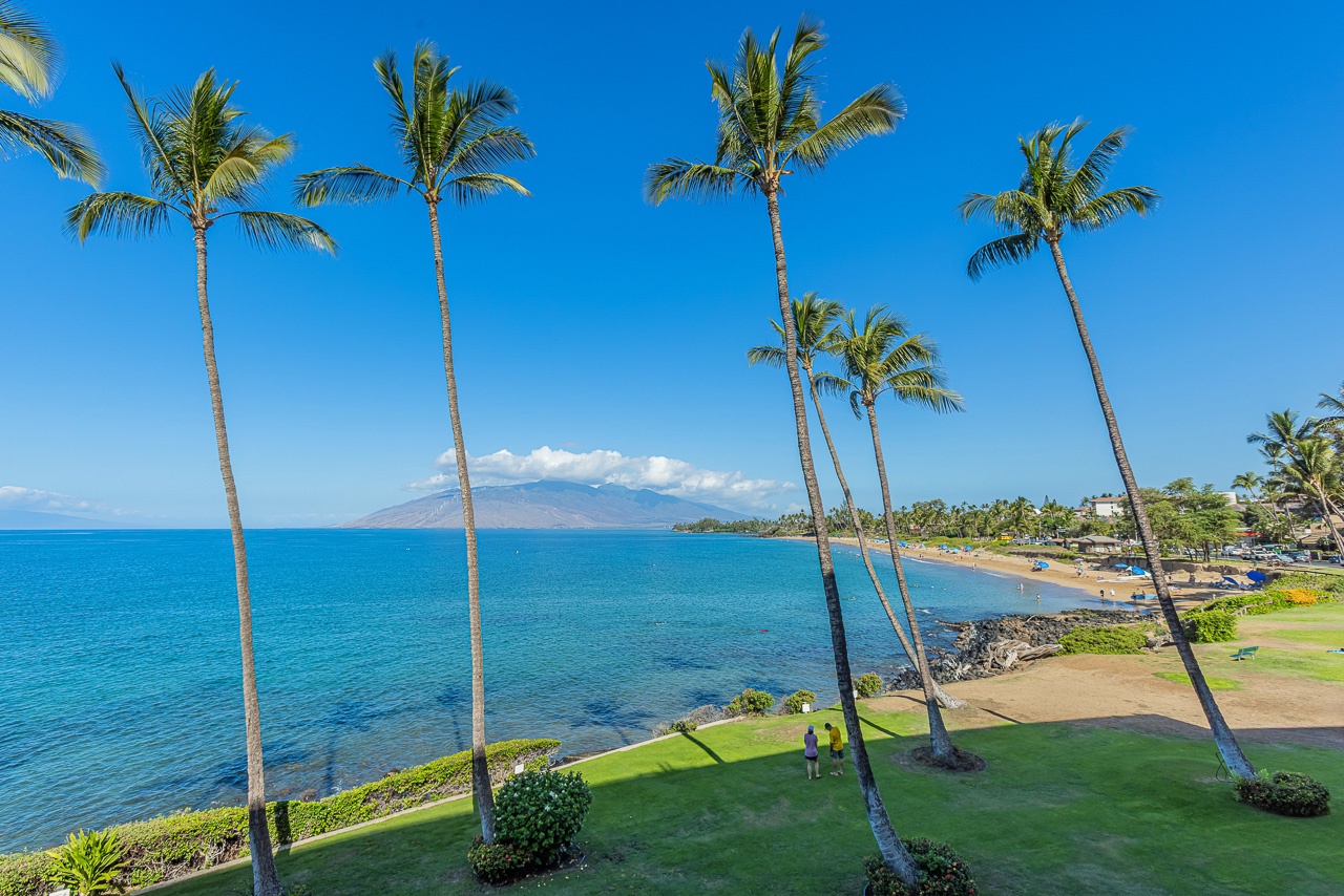 Oceanfront views stretch across Maui’s golden coastline