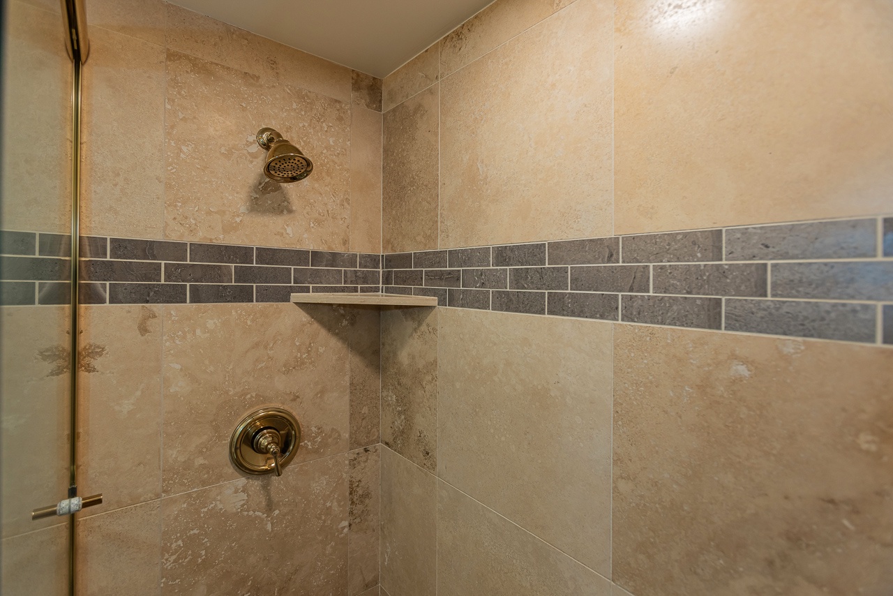 Tile shower