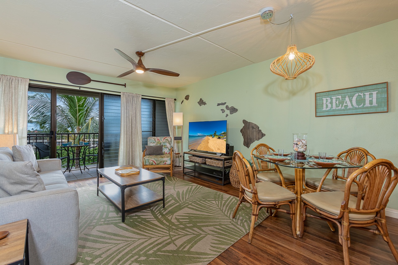 Comfortable island living with space to recharge