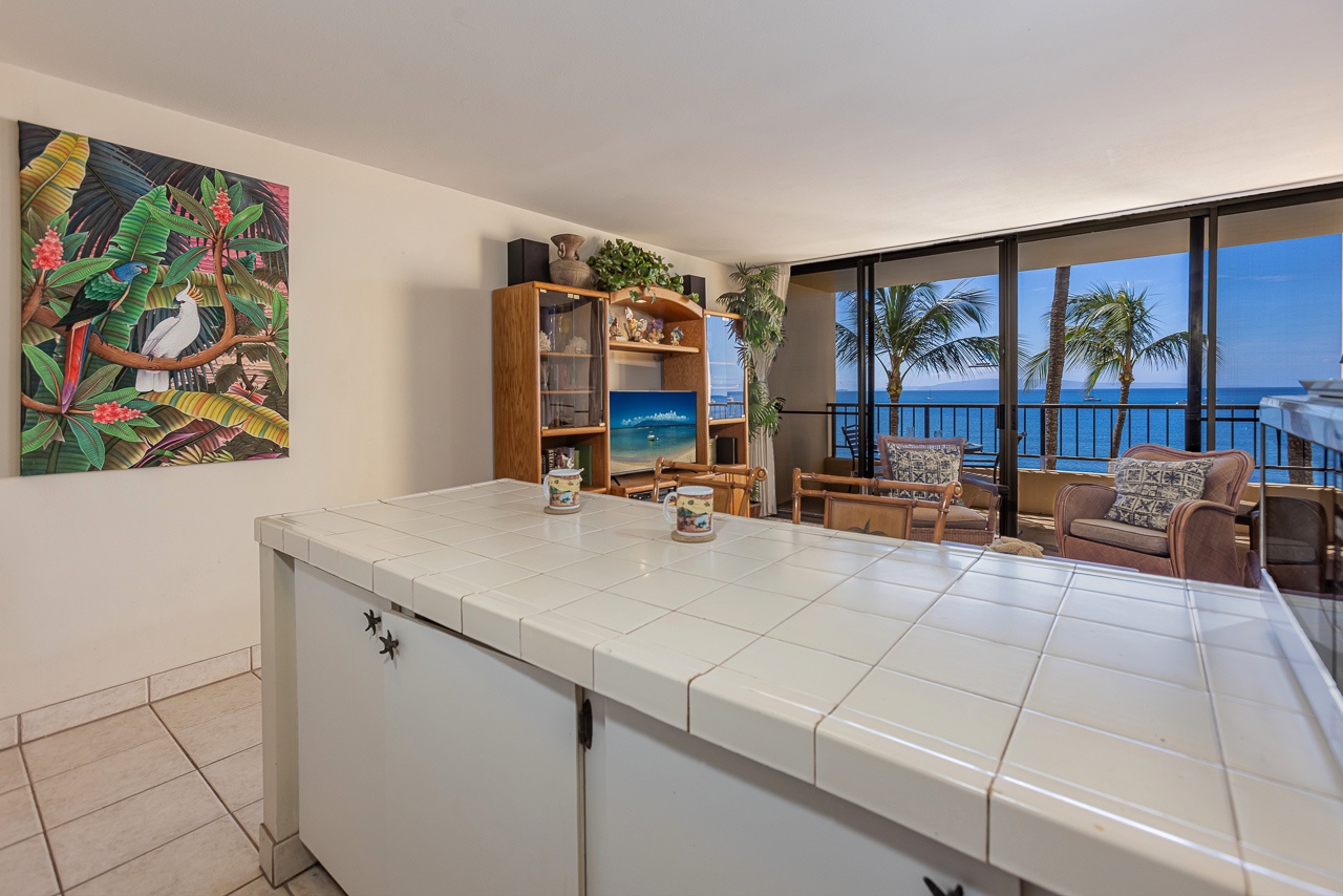 Brew a fresh cup and take in the ocean breeze