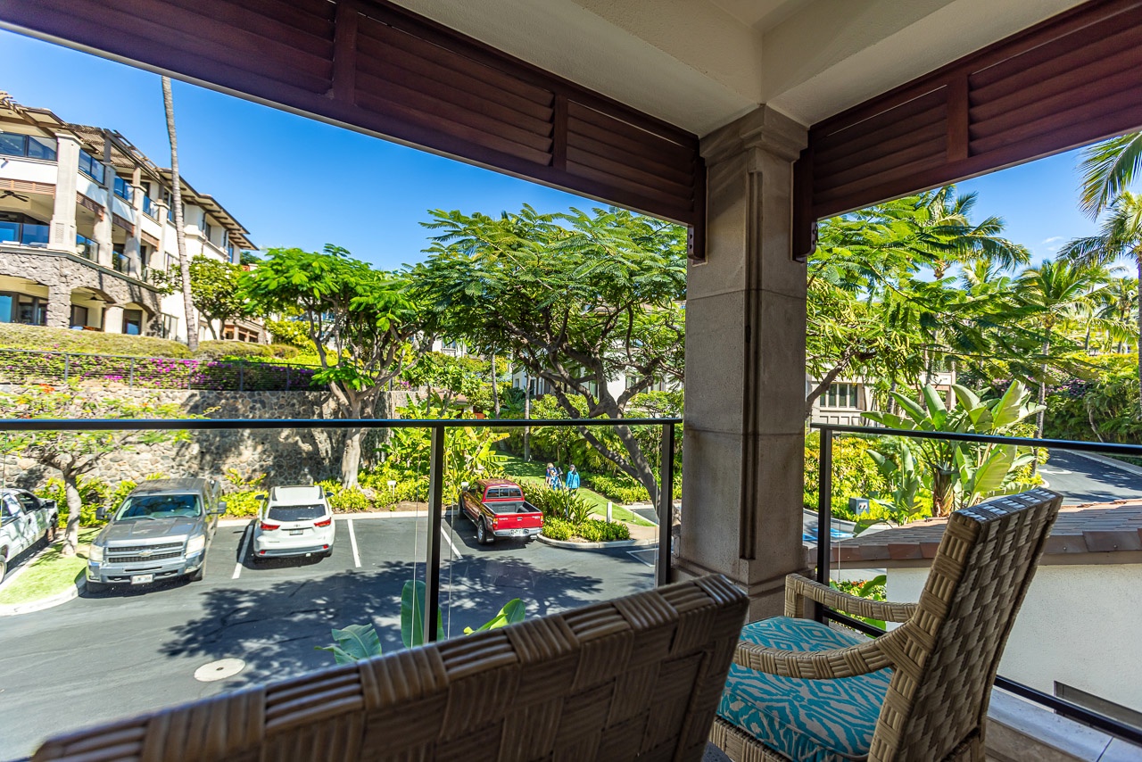 Your private balcony opens to lush tropical gardens and peaceful resort views—perfect for morning coffee or evening relaxation.