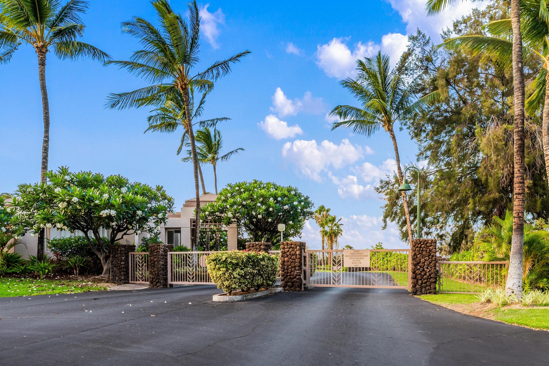 Enjoy the gated property