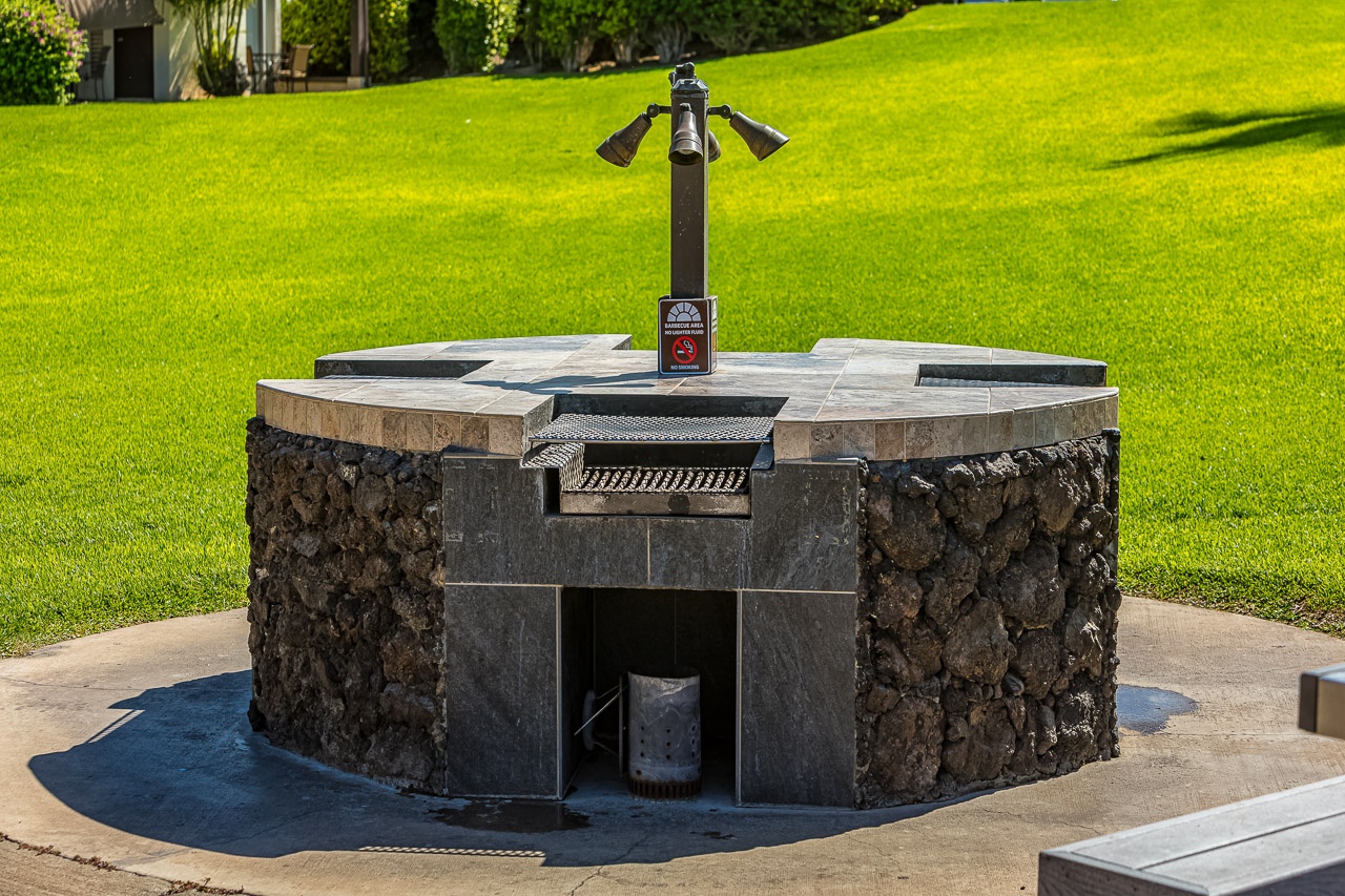 Sunset cookouts made easy at the BBQ pavilions