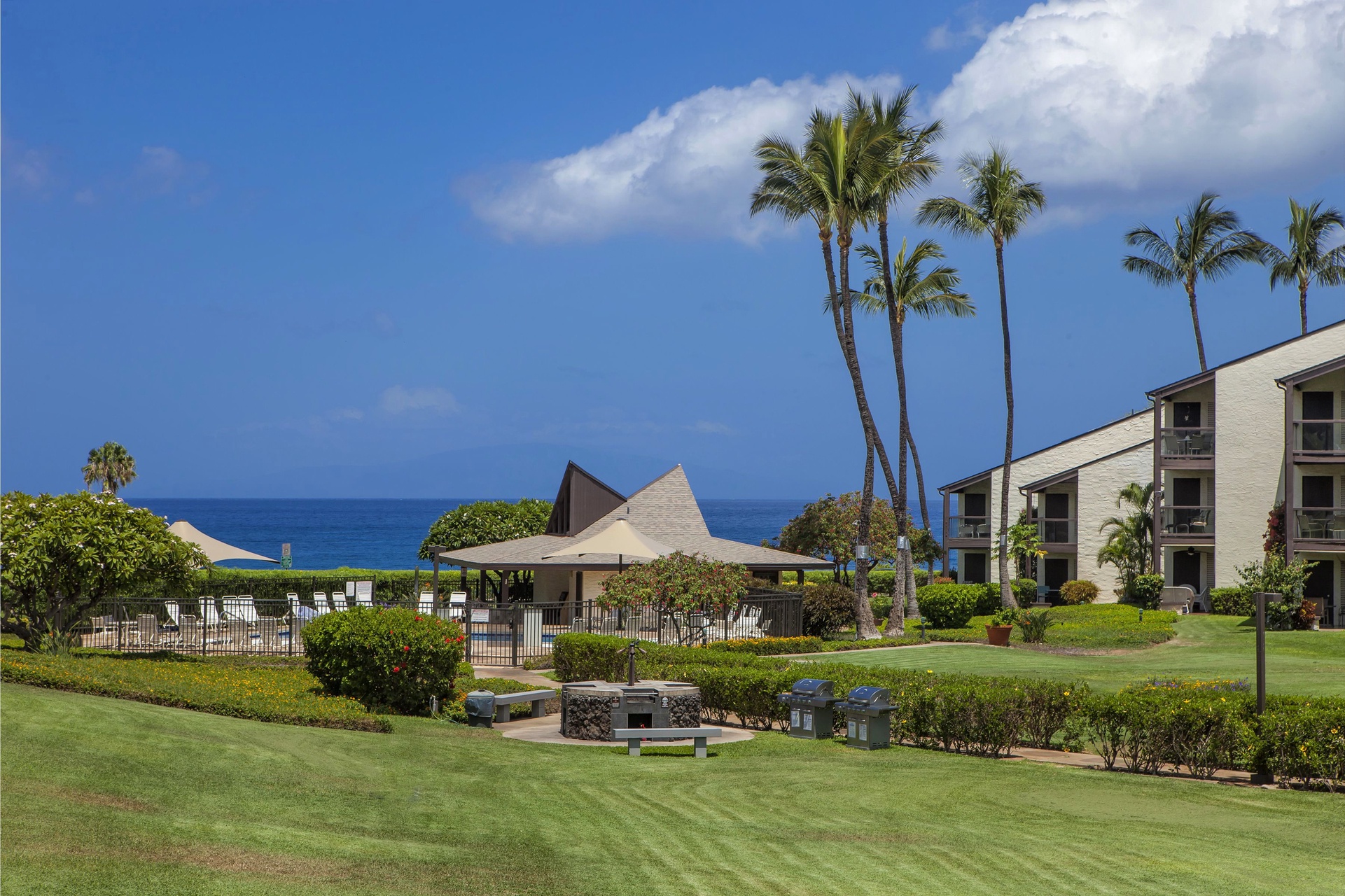 Seven acres of lush Hale Kamaole beauty